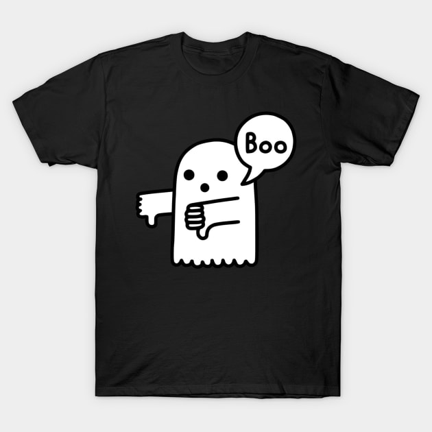 boo ghost T-Shirt by savecloth